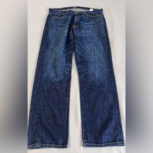 Lucky Brand Men’s Size 38x32 Jeans 221 Original Straight Leg‎ Dark Wash Denim